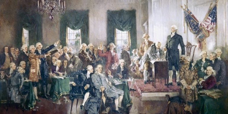 Constitutional Convention Prayer 1787 Philadelphia